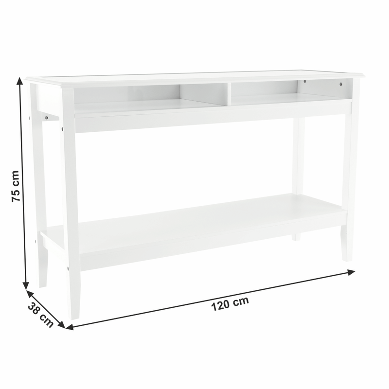 Casa si Gradina - Mobilier - Mese si birouri - Masute de cafea - Masuta tip consola, alb, FARUS - Infinity.ro