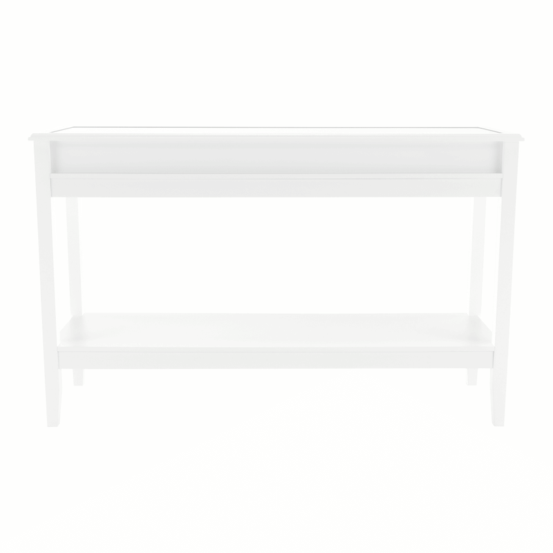 Casa si Gradina - Mobilier - Mese si birouri - Masute de cafea - Masuta tip consola, alb, FARUS - Infinity.ro
