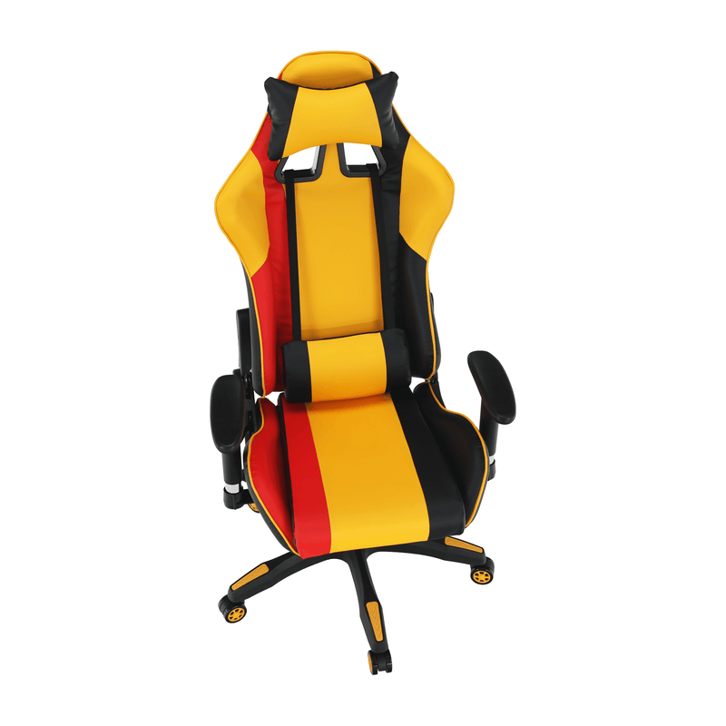 Casa si Gradina - Mobilier - Scaune si fotolii - Fotolii - Fotoliu birou/gaming, galben/negru/portocaliu, SOLERO - Infinity.ro