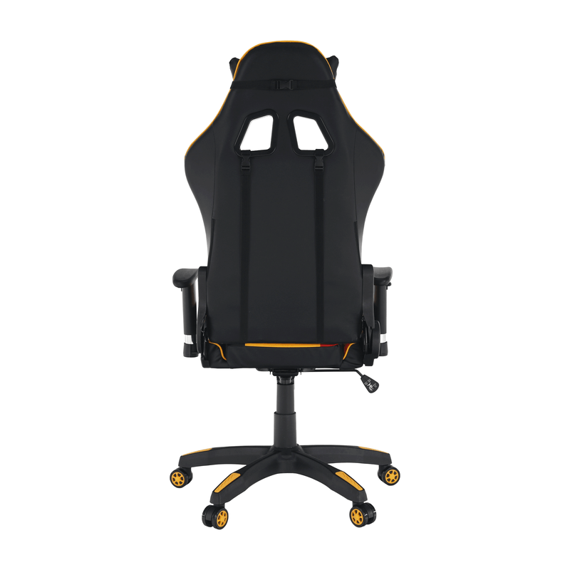Casa si Gradina - Mobilier - Scaune si fotolii - Fotolii - Fotoliu birou/gaming, galben/negru/portocaliu, SOLERO - Infinity.ro