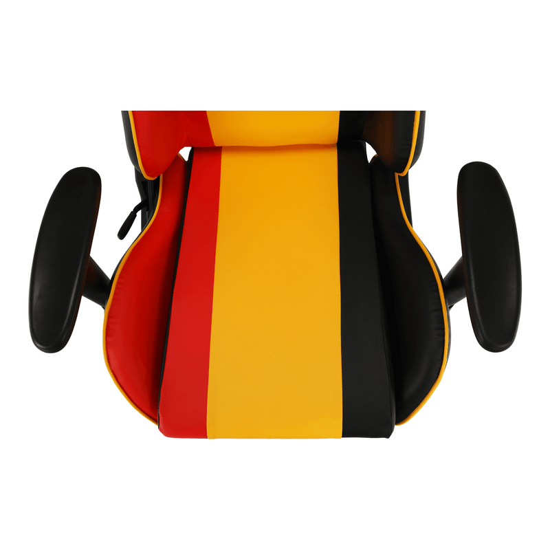 Casa si Gradina - Mobilier - Scaune si fotolii - Fotolii - Fotoliu birou/gaming, galben/negru/portocaliu, SOLERO - Infinity.ro