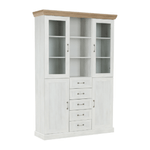 Casa si Gradina - Mobilier - Dulapuri si sifoniere - Dulapuri - Vitrina, pin nordic/stejar salbatic, ROYAL W2D - Infinity.ro