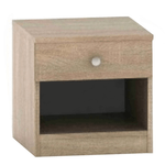 Casa si Gradina - Mobilier - Comode si corpuri - Noptiere - Noptiera cu sertar, stejar sonoma, BETTY 2 BE02-010-00 - Infinity.ro