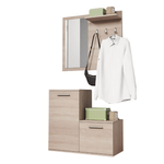 Casa si Gradina - Mobilier - Organizare si depozitare - Cuiere - Ansamblu pentru hol, stejar sonoma, MIDL - Infinity.ro
