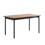 Casa si Gradina - Mobilier - Mese si birouri - Mese bucatarie si dining - Masa dining, stejar jaskson hickory/grafit, 140x80 cm, BERGEN BL140 - Infinity.ro