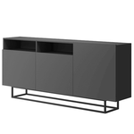 Casa si Gradina - Mobilier - Comode si corpuri - Comode - Comoda, grafit/negru, SPRING EK180 - Infinity.ro