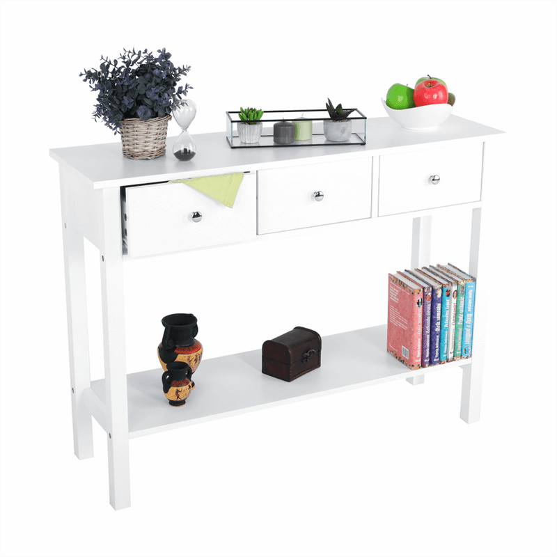 Casa si Gradina - Mobilier - Mese si birouri - Masute de cafea - Masuta tip consola, alb, NITRO - Infinity.ro