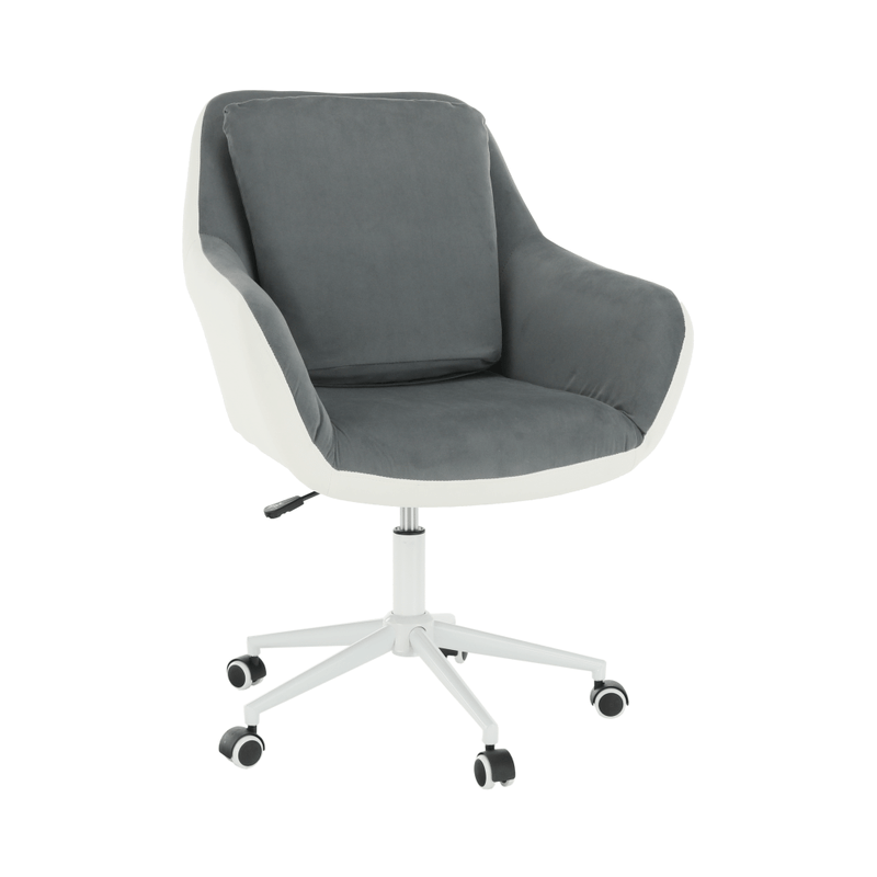 Casa si Gradina - Mobilier - Scaune si fotolii - Fotolii - Fotoliu de birou, alb/gri, IMELDA - Infinity.ro