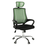 Casa si Gradina - Mobilier - Scaune si fotolii - Fotolii - Fotoliu de birou, verde/negru/crom, IMELA TYP 1 - Infinity.ro