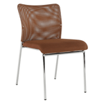 Casa si Gradina - Mobilier - Scaune si fotolii - Scaune - Scaun de birou, maro/crom, ALTAN - Infinity.ro