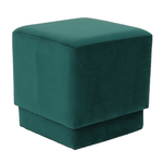 Casa si Gradina - Mobilier - Scaune si fotolii - Tabureti - Taburet, catifea Velvet smarald, ALIMA - Infinity.ro