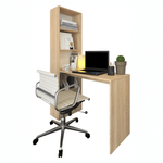 Casa si Gradina - Mobilier - Mese si birouri - Birouri - Masa (birou) multifunctionala, stejar sonoma, 125x50 cm, JASMIN - Infinity.ro