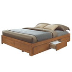 Casa si Gradina - Mobilier - Paturi si accesorii - Paturi - Pat, stejar, 160x200, SIRUS - Infinity.ro