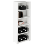 Casa si Gradina - Mobilier - Biblioteci si rafturi - Rafturi - Raft deschis, alb, RIOMA TYP 03 - Infinity.ro