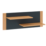 Casa si Gradina - Mobilier - Biblioteci si rafturi - Rafturi - Polita U, stejar craft auriu / grafit gri, FIDEL - Infinity.ro