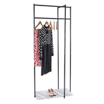 Casa si Gradina - Mobilier - Organizare si depozitare - Cuiere - Cuier modern, negru/marmura, DEBRO - Infinity.ro