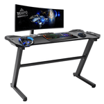 Casa si Gradina - Mobilier - Mese si birouri - Birouri - Birou PC/Birou gaming, negru, JADIS - Infinity.ro