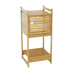 Casa si Gradina - Mobilier - Biblioteci si rafturi - Etajere - Etajera, bambus natural, SELENE TYP 1 - Infinity.ro