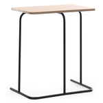 Casa si Gradina - Mobilier - Mese si birouri - Masute de cafea - Masa laterala, stejar / negru, LAVERNE TYPE 2 - Infinity.ro