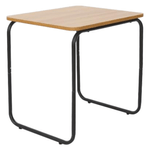 Casa si Gradina - Mobilier - Mese si birouri - Masute de cafea - Masa laterala, stejar / negru, LAVERNE TYPE 3 - Infinity.ro