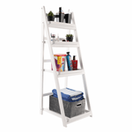 Casa si Gradina - Mobilier - Biblioteci si rafturi - Etajere - Etajera multifunctionala, alb, lemn masiv, ALASKA - Infinity.ro