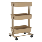 Casa si Gradina - Mobilier - Biblioteci si rafturi - Etajere - Etajera mobila, sampanie, VERNON - Infinity.ro