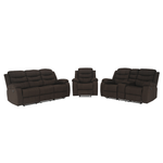 Casa si Gradina - Mobilier - Canapele si coltare - Canapele - Canapea 3+2+1, material textil maro, FABRON 2 NEW - Infinity.ro
