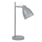 Casa si Gradina - Corpuri si surse de iluminat - Veioze si lampi - Veioze - Lampa de masa, gri / metal, AIDEN TIP 1 - Infinity.ro