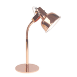 Casa si Gradina - Corpuri si surse de iluminat - Veioze si lampi - Veioze - Lampa de masa in stil retro, metal, auriu roz, AVIER TIP 1 - Infinity.ro