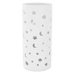 Casa si Gradina - Corpuri si surse de iluminat - Veioze si lampi - Veioze - Lampa de masa din ceramica, model alb / luna, DANAR - Infinity.ro