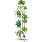 Casa si Gradina - Gradinarit si plante - Plante si ghivece - Ghivece si suporturi - Suport pentru flori din metal, alb, BAMIR TIP 2 - Infinity.ro