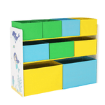 Casa si Gradina - Constructii - Depozitare, transport si protectie - Rafturi, fisete si vestiare - Organizator / raft pentru jucarii, multicolor / model, NOMITO TIP 2 - Infinity.ro