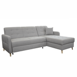 Casa si Gradina - Mobilier - Canapele si coltare - Coltare - Coltar de colt universala, gri mix, VISBY - Infinity.ro