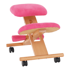 Scaun tip kneeling ergonomic, crem / fag, GROCO