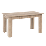 Casa si Gradina - Mobilier - Mese si birouri - Mese bucatarie si dining - Masa de bucatarie, stejar sonoma, 140x80 cm, GENERAL NEW - Infinity.ro