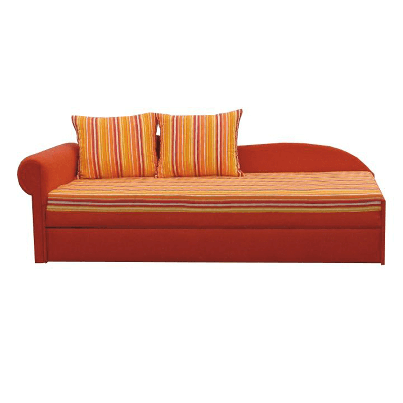 Casa si Gradina - Mobilier - Canapele si coltare - Coltare - Coltar extensibil, portocalie/cu model dungi, stanga, AGA D - Infinity.ro