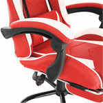Casa si Gradina - Mobilier - Scaune si fotolii - Fotolii - Fotoliu birou/gaming, negru/alb/rosu, OZGE NEW - Infinity.ro