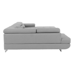 Casa si Gradina - Mobilier - Canapele si coltare - Coltare - Coltar, gri deschis, model stanga, AMARETO U - Infinity.ro