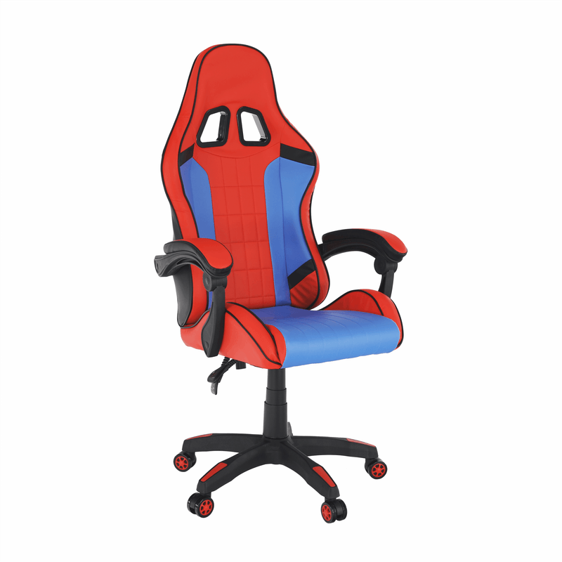Casa si Gradina - Mobilier - Scaune si fotolii - Scaune - Scaun de birou / joc, albastru / rosu, SPIDEX - Infinity.ro
