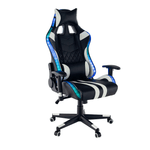 Casa si Gradina - Mobilier - Scaune si fotolii - Scaune - Scaun de birou / joc cu iluminare RGB, model negru / alb / culoare, ZOPA - Infinity.ro