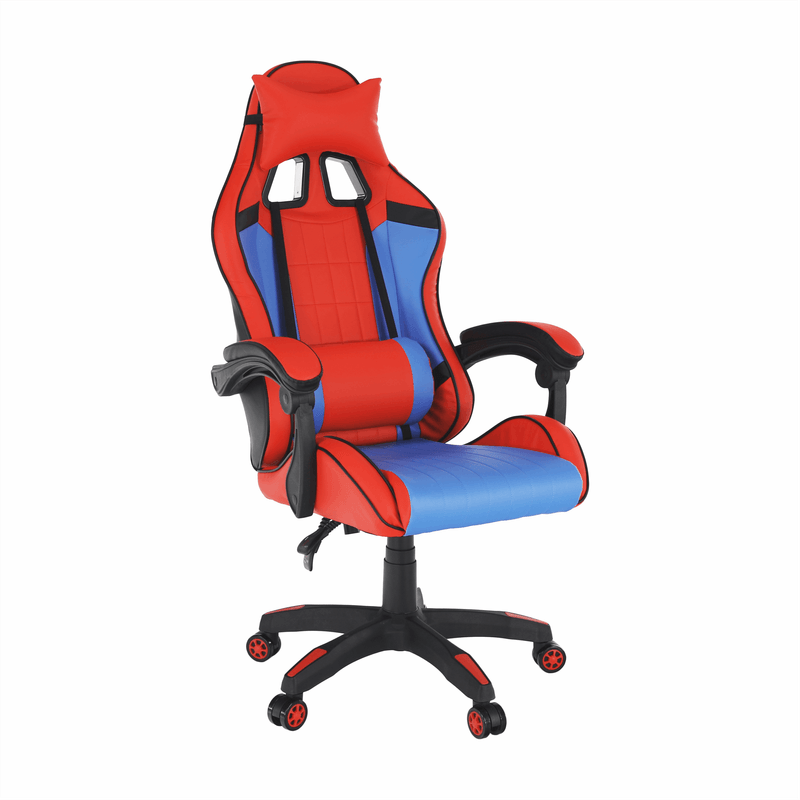 Casa si Gradina - Mobilier - Scaune si fotolii - Scaune - Scaun de birou / joc, albastru / rosu, SPIDEX - Infinity.ro