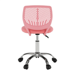 Casa si Gradina - Mobilier - Scaune si fotolii - Scaune - Scaun rotativ, SELVA, roz/crom - Infinity.ro