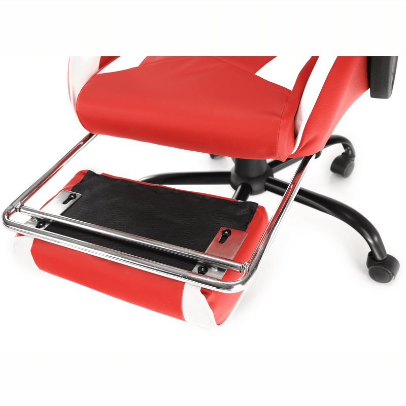 Casa si Gradina - Mobilier - Scaune si fotolii - Fotolii - Fotoliu birou/gaming, negru/alb/rosu, OZGE NEW - Infinity.ro