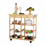Casa si Gradina - Mobilier - Mese si birouri - Masute de cafea - Masuta de servire, natural, LUMBER - Infinity.ro
