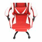 Casa si Gradina - Mobilier - Scaune si fotolii - Fotolii - Fotoliu birou/gaming, negru/alb/rosu, OZGE NEW - Infinity.ro