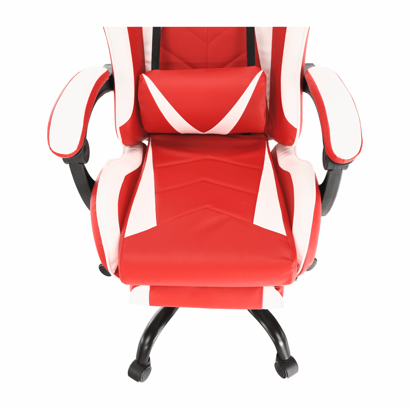 Casa si Gradina - Mobilier - Scaune si fotolii - Fotolii - Fotoliu birou/gaming, negru/alb/rosu, OZGE NEW - Infinity.ro