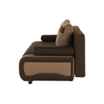 Casa si Gradina - Mobilier - Canapele si coltare - Coltare - Coltar extensibil, ciocolatiu/maro deschis, BOLIVIA - Infinity.ro