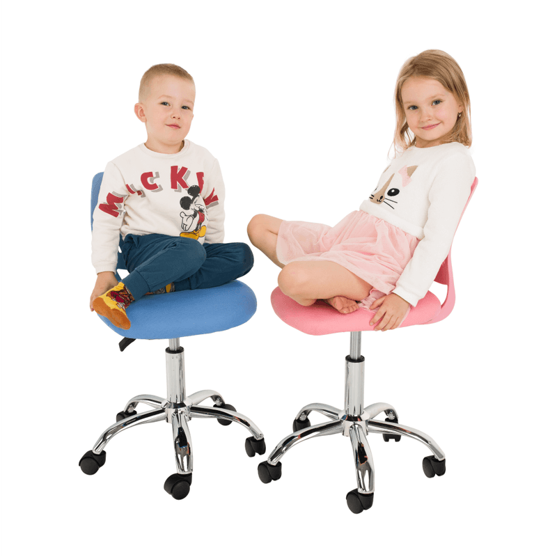 Casa si Gradina - Mobilier - Scaune si fotolii - Scaune - Scaun rotativ, SELVA, roz/crom - Infinity.ro