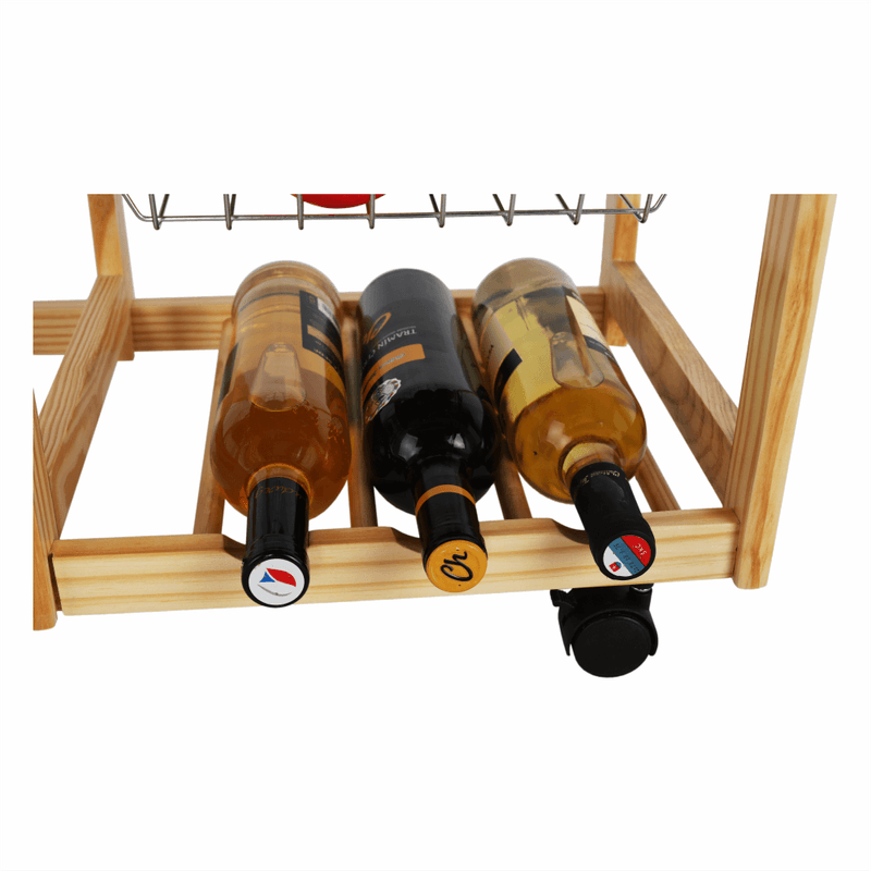 Casa si Gradina - Mobilier - Mese si birouri - Masute de cafea - Masuta de servire, natural, LUMBER - Infinity.ro