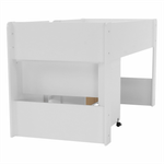 Casa si Gradina - Mobilier - Mobilier copii - Patuturi copii - Pat combinat pentru camera copiilor, alb, FANY - Infinity.ro
